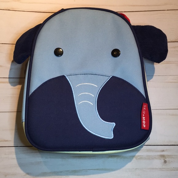 skip hop elephant lunch bag